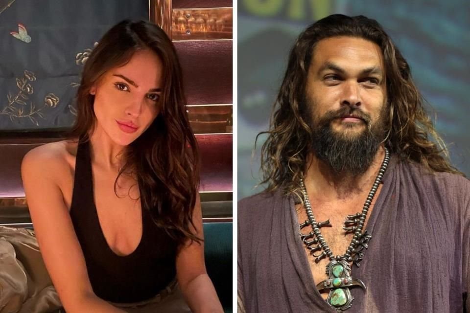 Jason Momoa y Eiza González fueron vistos juntos mientras paseaban en una motocicleta en Malibú.