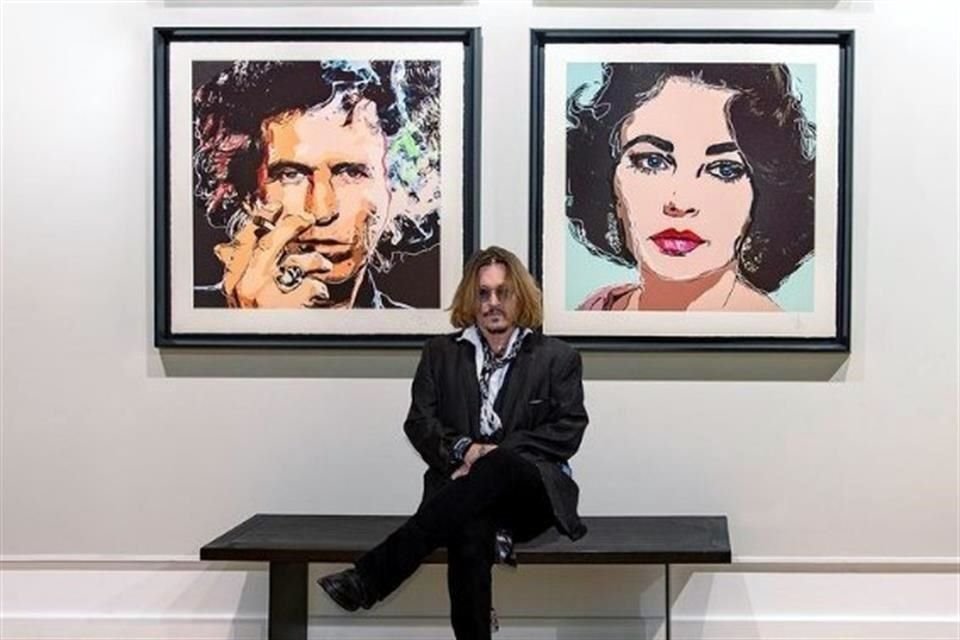 Johnny Depp vendió su colección de arte por 3 millones de libras esterlinas, compuesto por 780 piezas en su mayoría retratos.