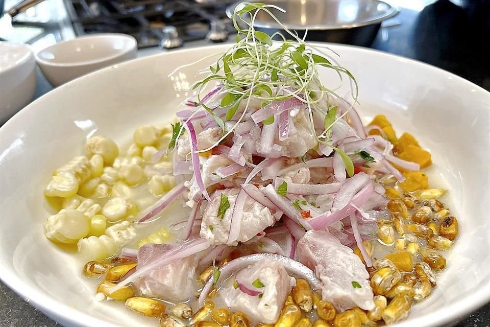 Cebiche Peruano en Urban Kitchen.