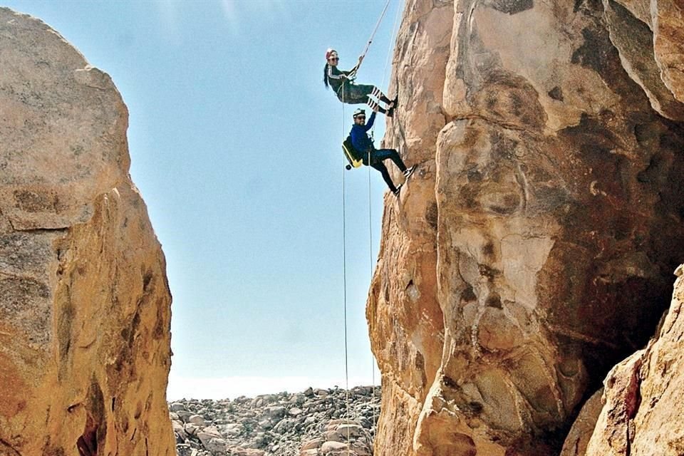 En algunos puntos del destino es posible  practicar actividades extremas.