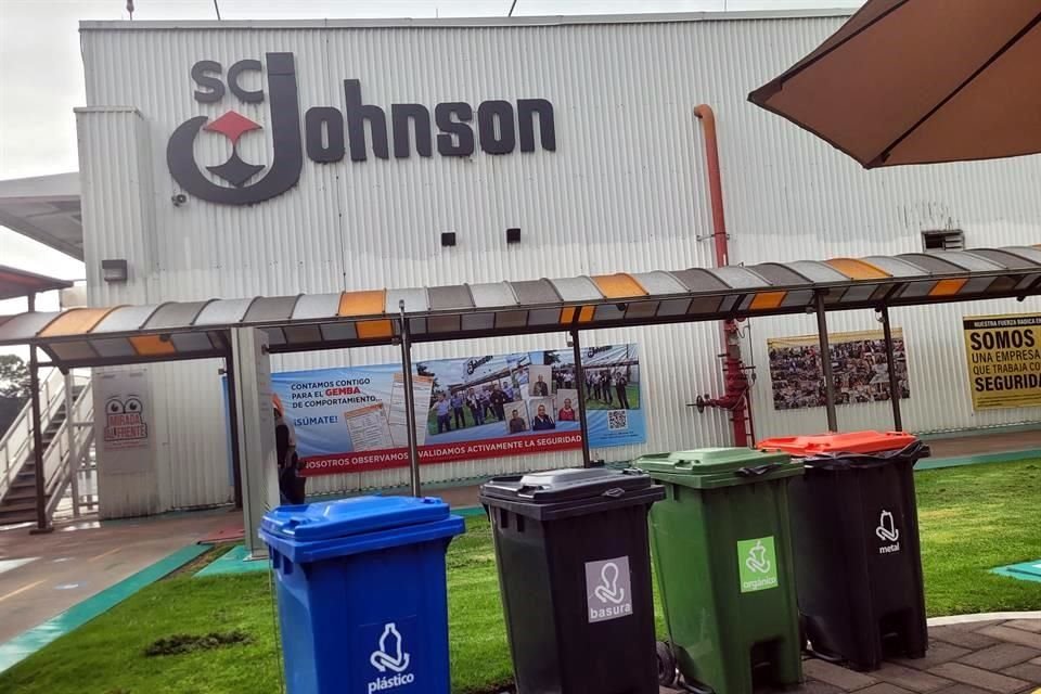 SC Jonhson tiene una planta de producción en Toluca, la cual alcanzó por quinto año consecutivo su meta zero waste.