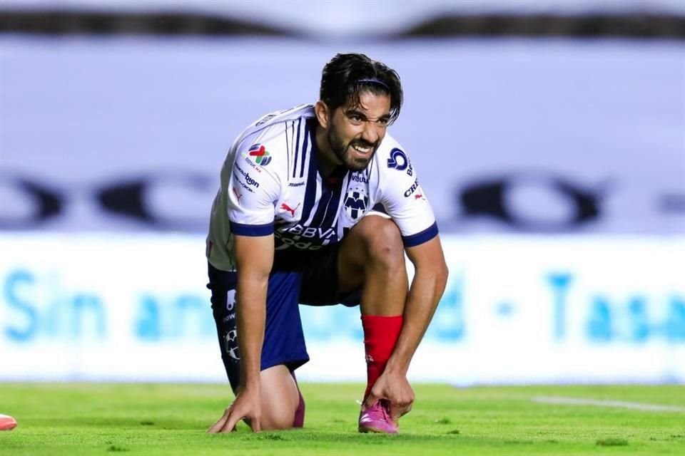 Rodolfo Pizarro había lucido en la ofensiva de Rayados en los últimos partidos.