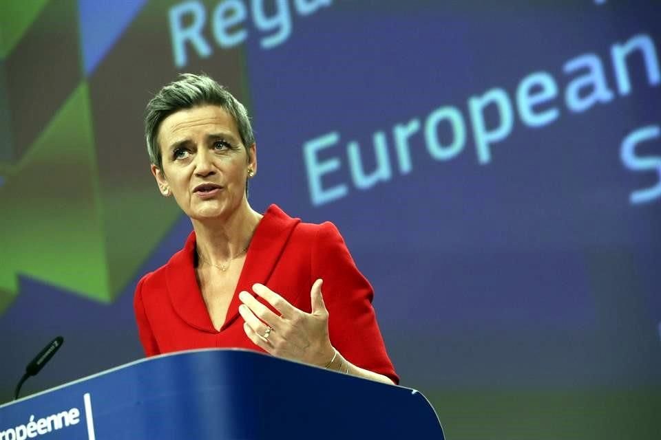 Margrethe Vestager, Comisaria de Competencia de UE.