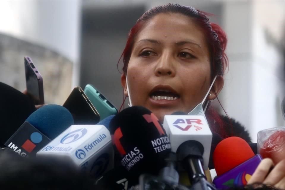 En conferencia de prensa dijo que busca justicia por la muerte de su hijo y no una indemnización