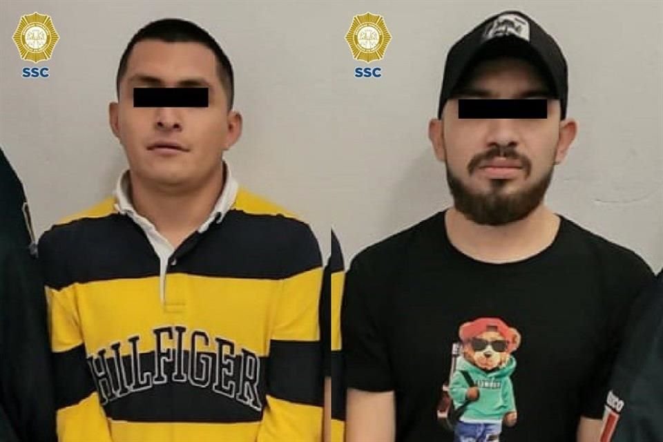 Policías detuvieron a dos hombres con droga, cartuchos útiles y dinero en efectivo, en la Cuauhtémoc.