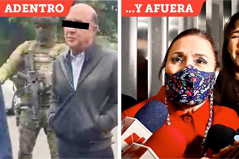 Jesús Murillo Karam fue detenido por Caso Iguala, mientras que Rosario Robles seguirá su proceso penal en libertad.