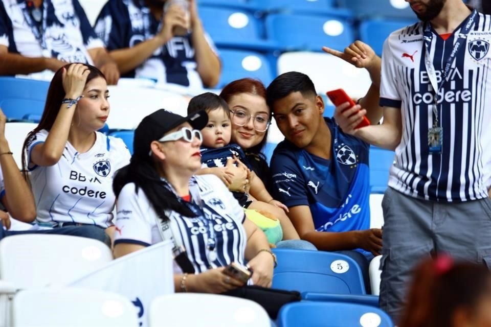 Más del ambiente en el BBVA.