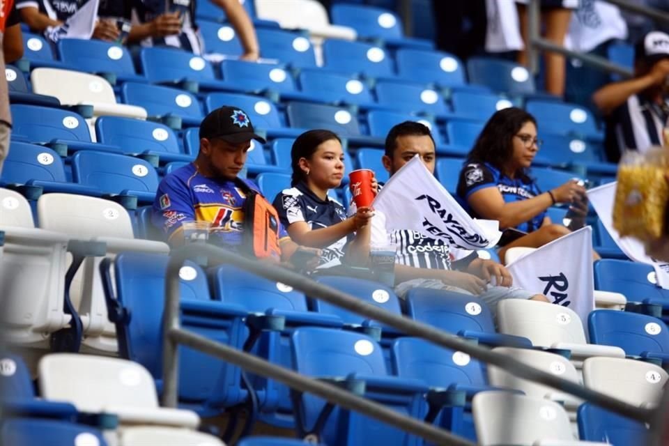 Más del ambiente en el BBVA.