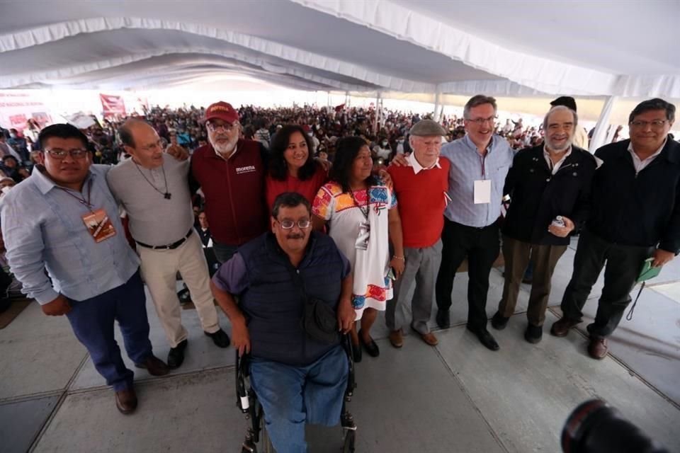 Entre los convocantes están el padre Alejandro Solalinde, los ex secretarios Irma Eréndira Sandoval y Víctor Manuel Toledo, así como el académico John Ackerman.