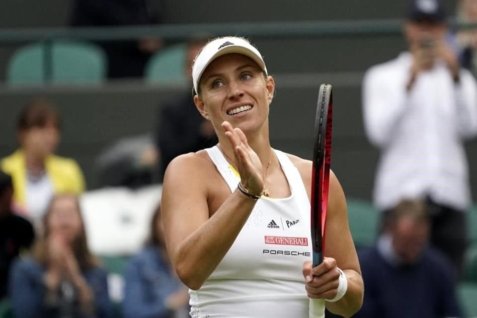 La alemana Angelique Kerber no juega desde junio, cuando fue eliminada en la tercera ronda de Wimbledon.