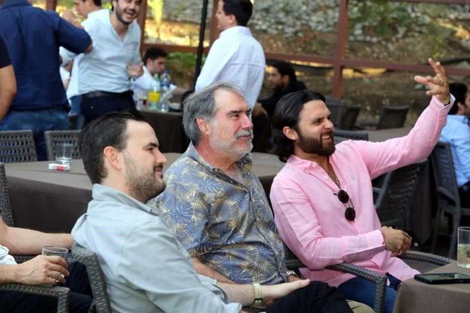 Carlos Madero, Pedro Lambretón y Eduardo Diez