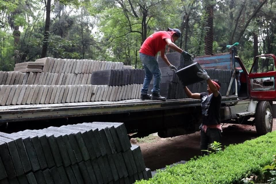 El lugar es un parque urbano protegido como espacio abierto, también considerado área verde, por lo que no debía ser pavimentado.
