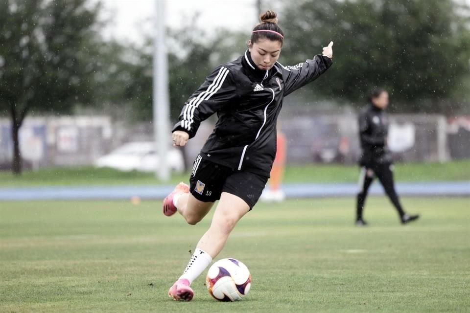 Tigres Femenil entrenó esta mañana rumbo a la Semifinal Regia del Torneo Guardianes 2021.