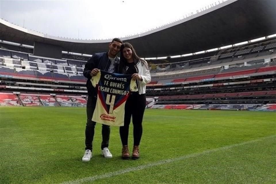 Así fue la pedida de mano.