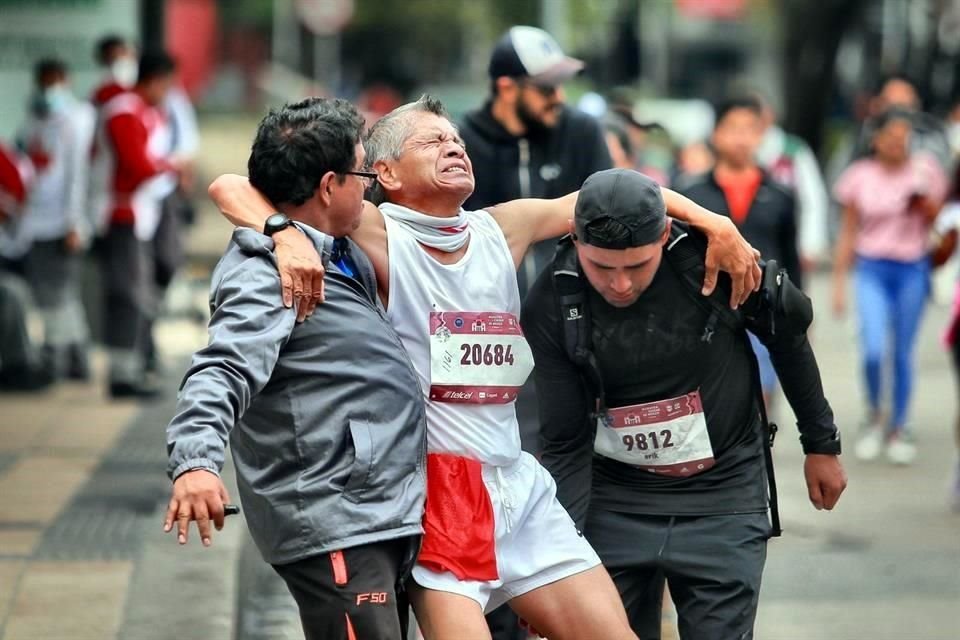 No todo fue felicidad, ya que también se vieron momentos de angustia de algunos participantes.