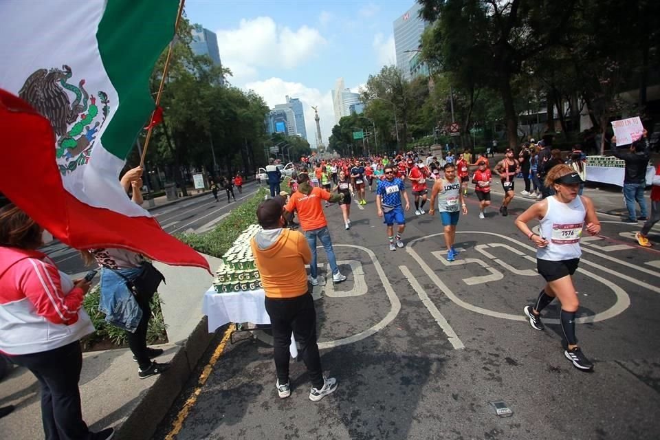 Una vez más, el Maratón de la CDMX fue una verdadera fiesta.