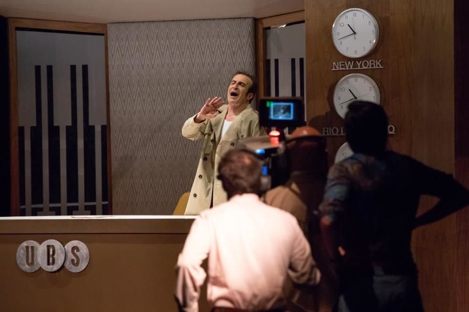Giménez Cacho dio vida a Howard Beale en el Teatro de los Insurgentes.