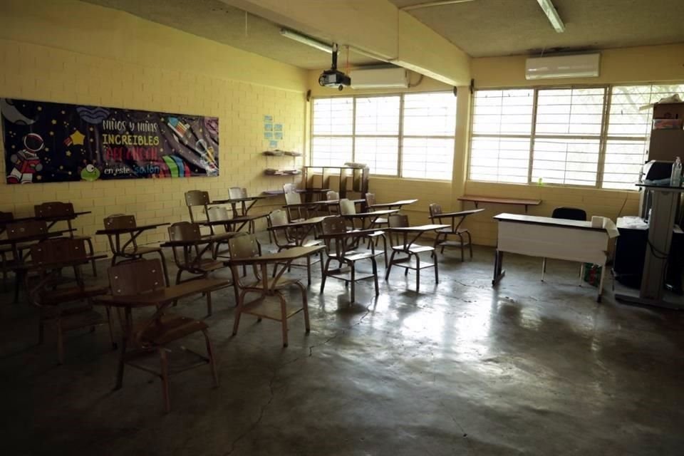  Las aulas nuevas serán edificadas en planteles de educación básica en los municipios de Juárez, Pesquería, García, Escobedo, El Carmen y Cadereyta.