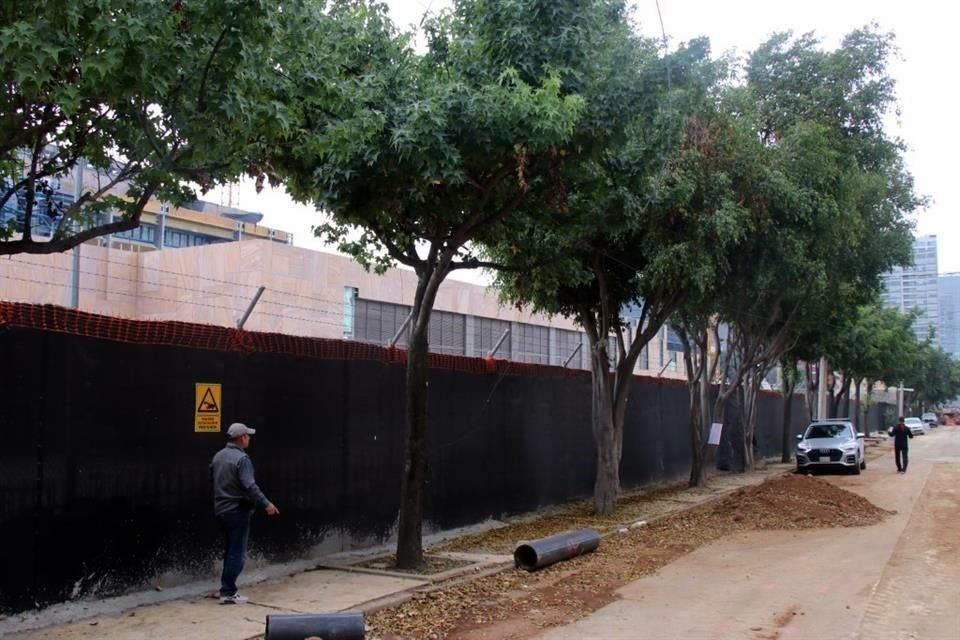 La empresa a cargo de la construcción de la nueva Embajada de Estados Unidos aseguró que el retiro de árboles es por seguridad.