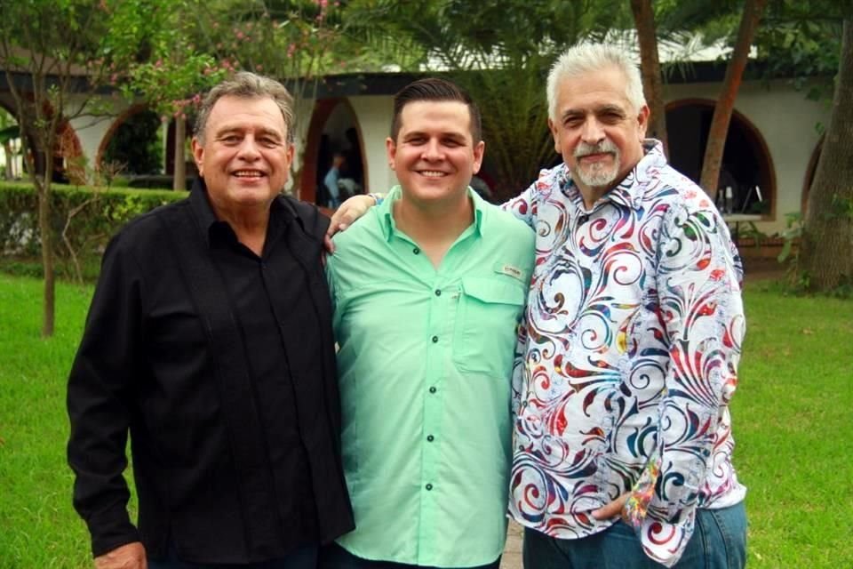 José Rubén Méndez Moncada, Adrián Méndez Valbuena y  Leopoldo Urdiales Guerra
