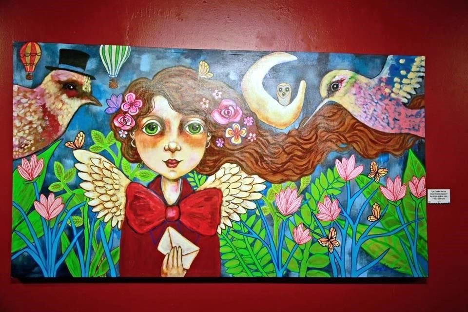 Como en la mayoría de los artistas, las obras de Guerrero tienen inspiración: sus hijos Danaé, de 18 años, y Diego, de 14.