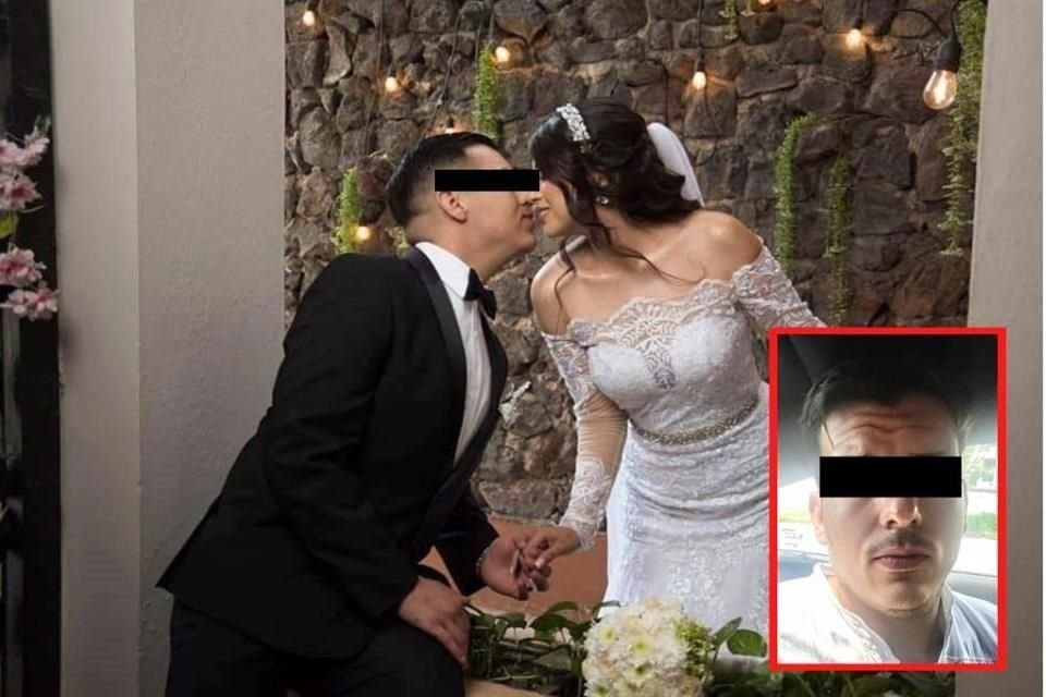 En el día en que cumplirían 5 meses de casados, Jesús Antonio Sauceda de Luna fue detenido por ser sospechoso en el feminicidio de la maestra Jhoana Ligues Jáuregui.