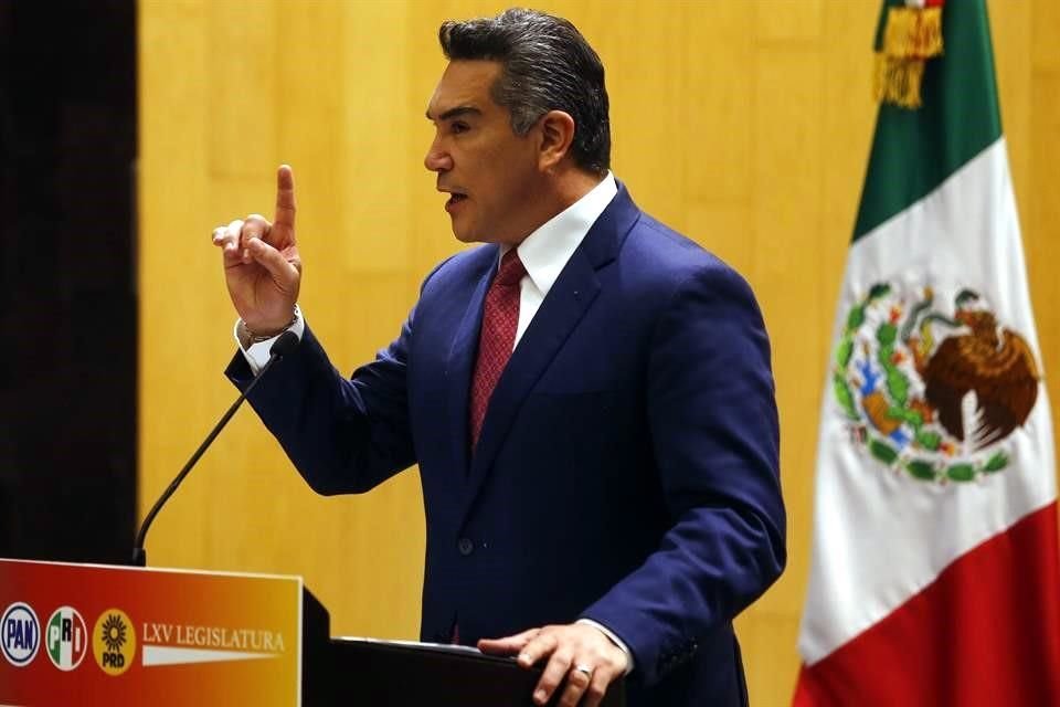 Alejandro Moreno, líder del PRI, advirtió que si la coalición Va por México se rompe será responsabilidad del PAN-PRD, no del tricolor.