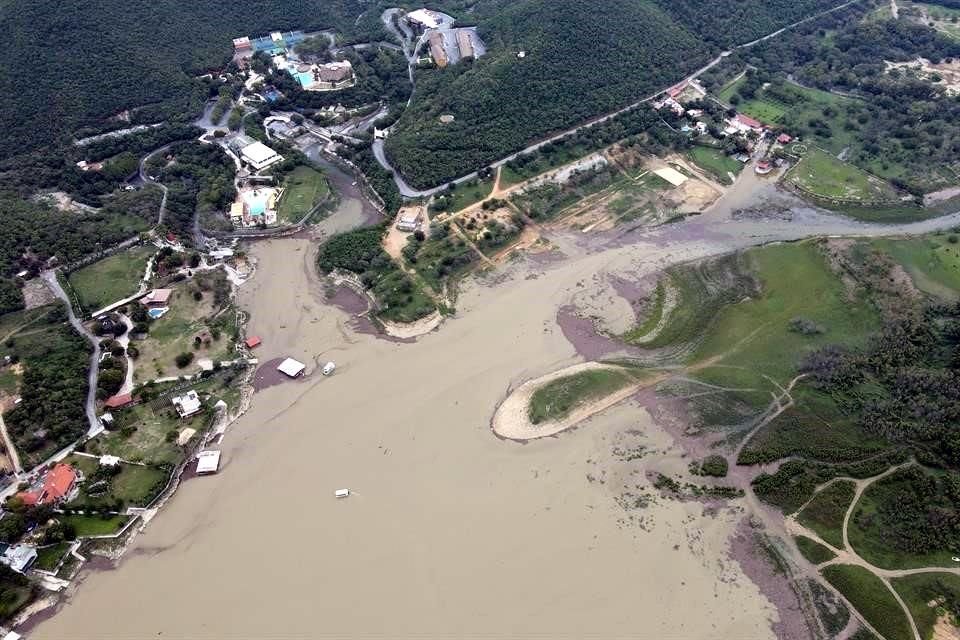 Las presas Cerro Prieto y La Boca también siguen ganando nivel gracias a los escurrimientos a través de ríos y arroyos.