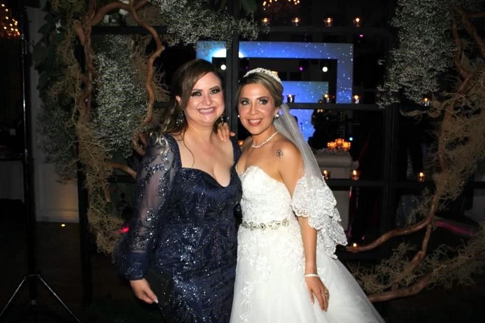 Lupita Tamez e Itzcalli Yunuen Vázquez Rivera