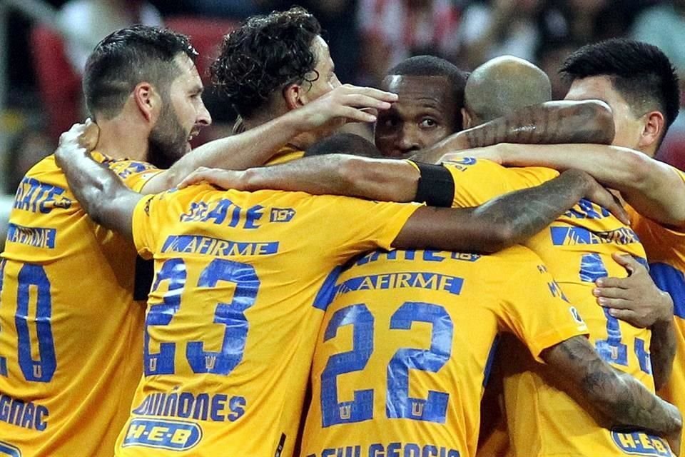 Samir Caetano anotó el 3-0 y su primer tanto con la camiseta de los Tigres.