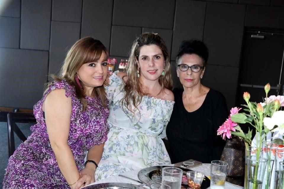 Ale de la Garza, Marcela de Miller y Rosy de Alejandro