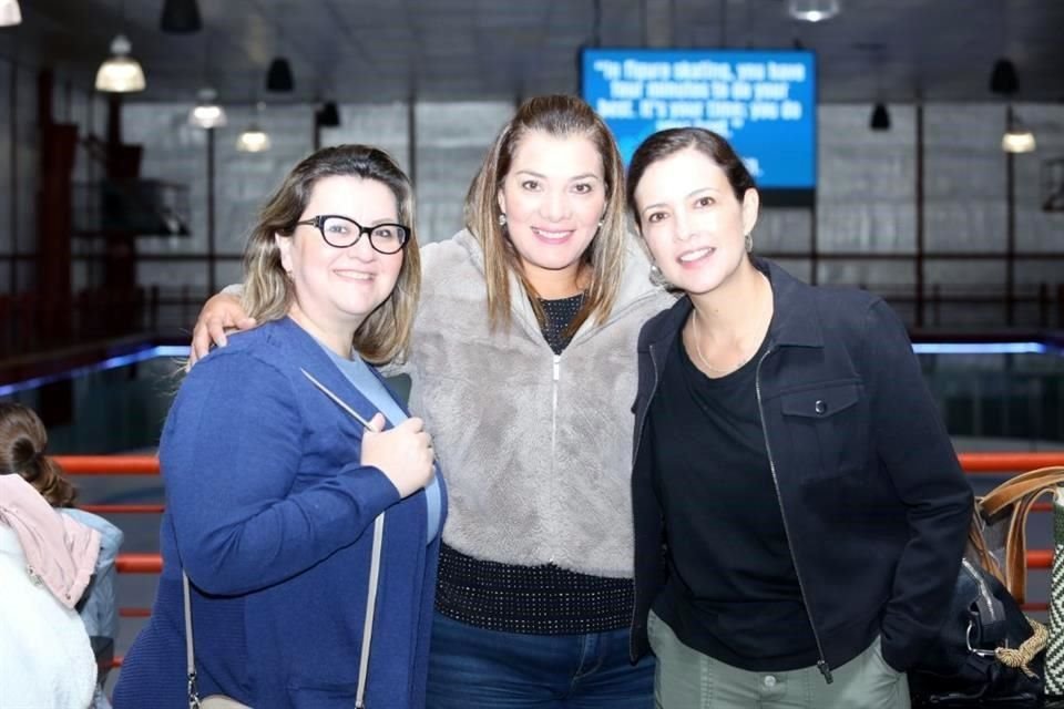 Artemisa Ramírez, Alexandra Roger y Maru Gómez