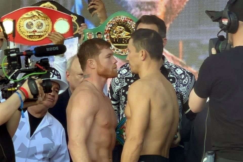 Todo listo para la pelea del sábado.
