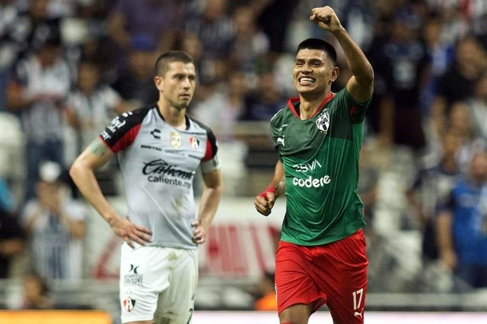 Imagen del duelo entre Monterrey y Atlas del sábado, donde los Rojinegros cayeron 2-0.