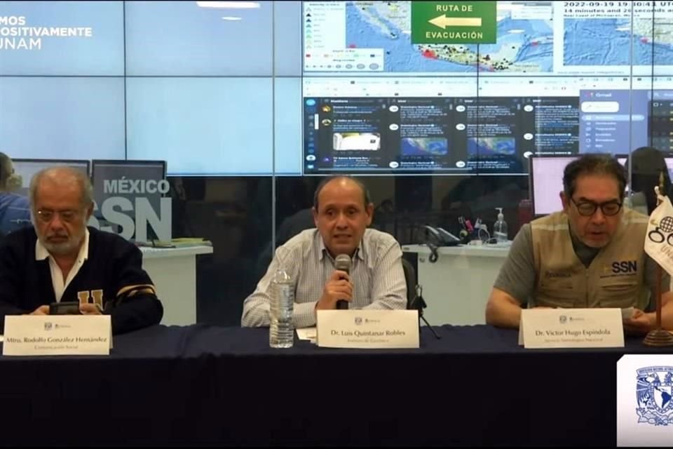 Investigadores del Servicio Sismológico Nacional y la UNAM explicaron la posible causa del sismo de este 19S.