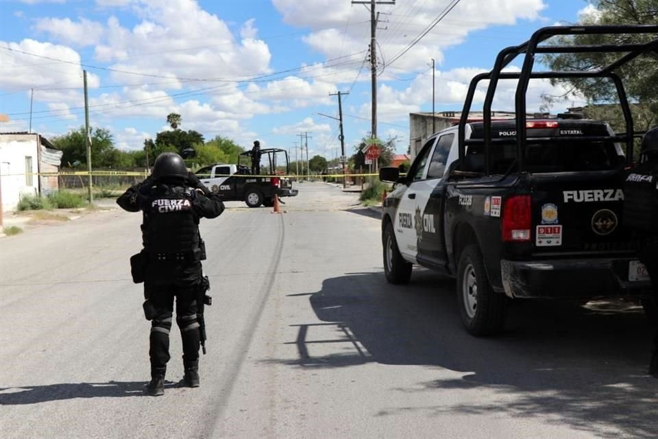 La Carretera a Colombia se convirtió en una 'zona de guerra' entre Fuerza Civil y delincuentes armados, en Anáhuac.