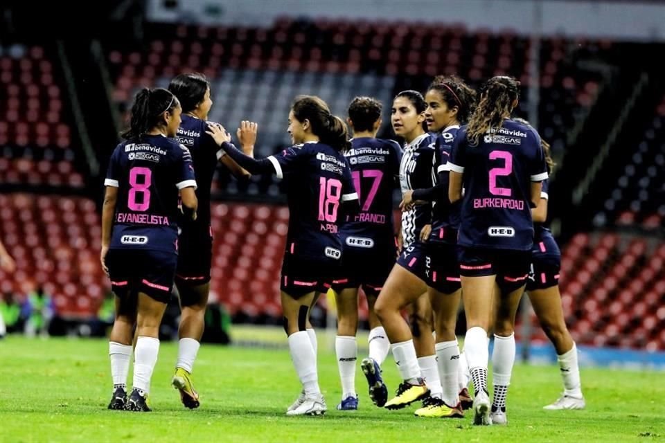 Rayadas venció este lunes 2-1 al América Femenil y escaló momentáneamente al segundo puesto.