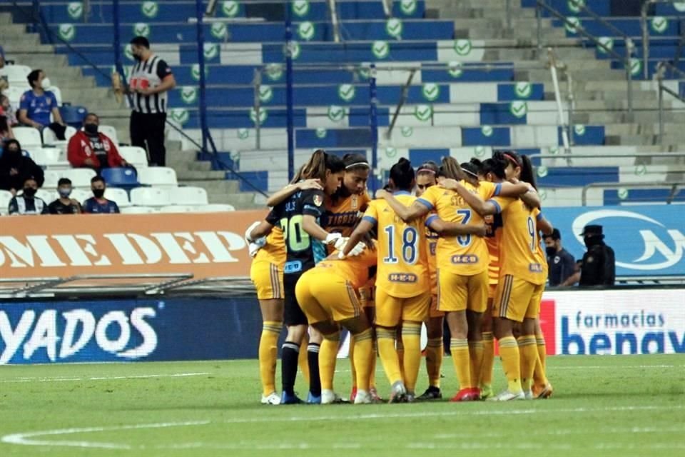 Rayadas y Tigres Femenil iniciaron este partido con otras expectativas.