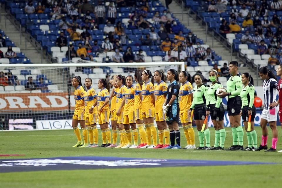 Rayadas y Tigres Femenil iniciaron este partido con otras expectativas.