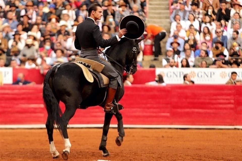 El rejoneador Fauro Aloi estará hoy en la Monumental.