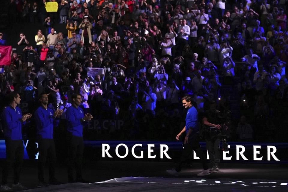 Impresionante escenario para la despedida de una leyenda del tenis.