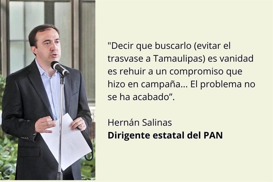 Hernán Salinas, Dirigente estatal del PAN.