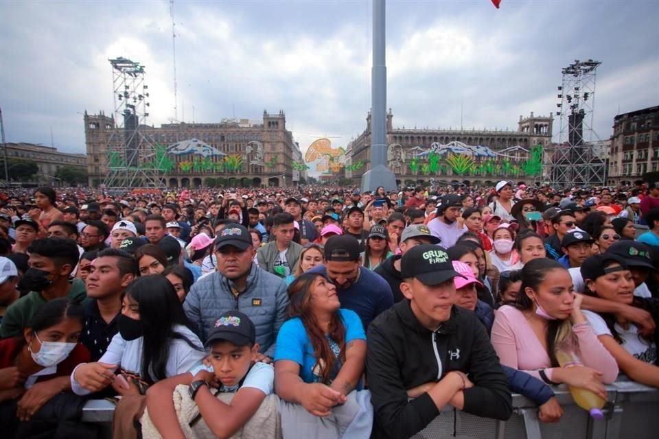 Las medidas sanitarias no se hicieron presentes; la pandemia parecía que ya había sido erradicada de la CDMX.