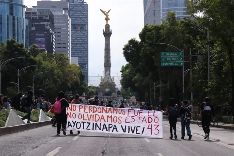 Los manifestantes exigen justicia.