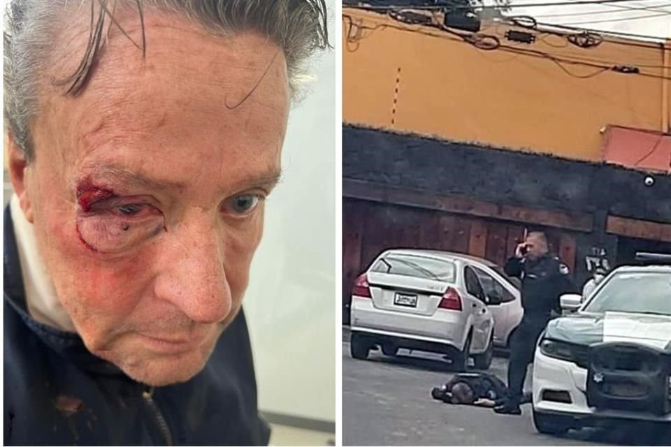 Alfredo Adame fue golpeado por sujetos desconocidos tras el asesinato de un policía y un civil.