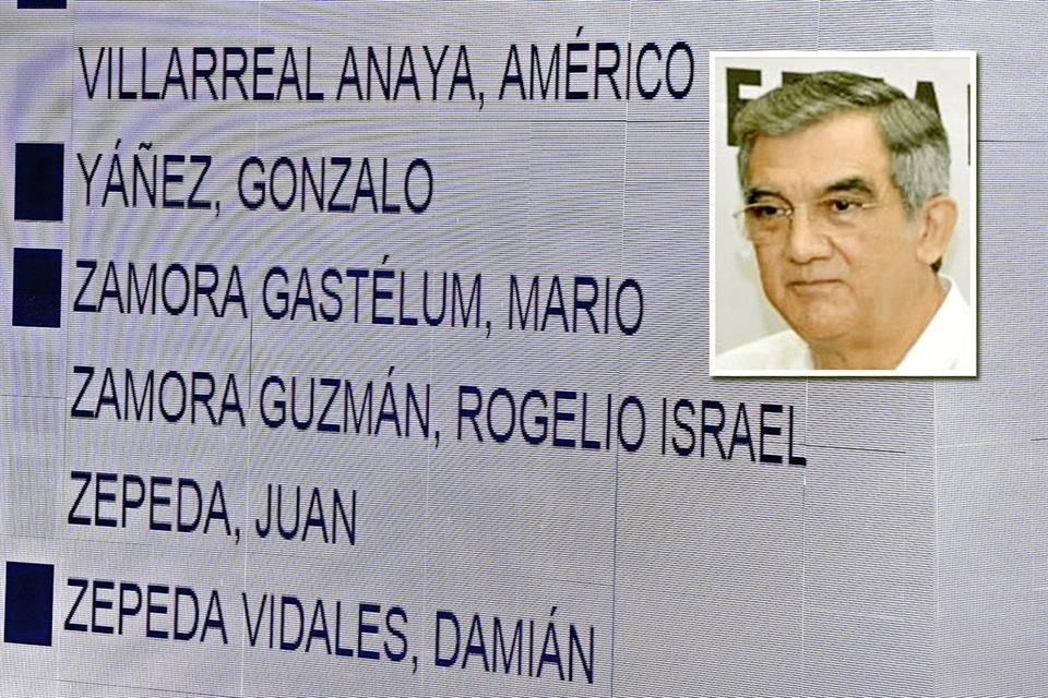 El nombre de Américo Villarreal Anaya apareció ayer en el tablero del Senado como si hubiera regresado a su curul, por lo que la Oposición argumentó que quedaba inhabilitado para ser Gobernador.