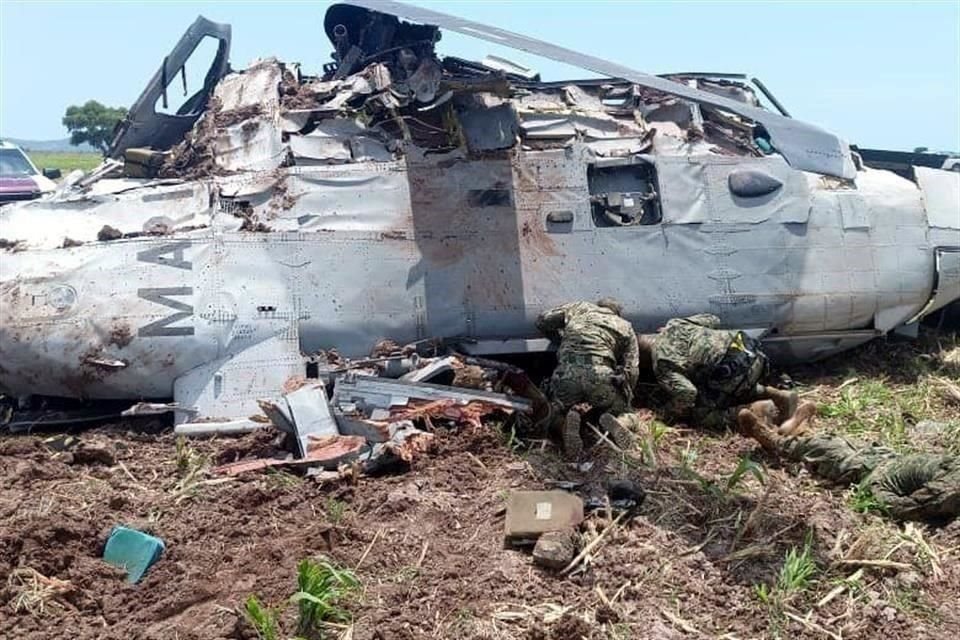 En la aeronave viajaban efectivos que participaron en captura de Caro Quintero.