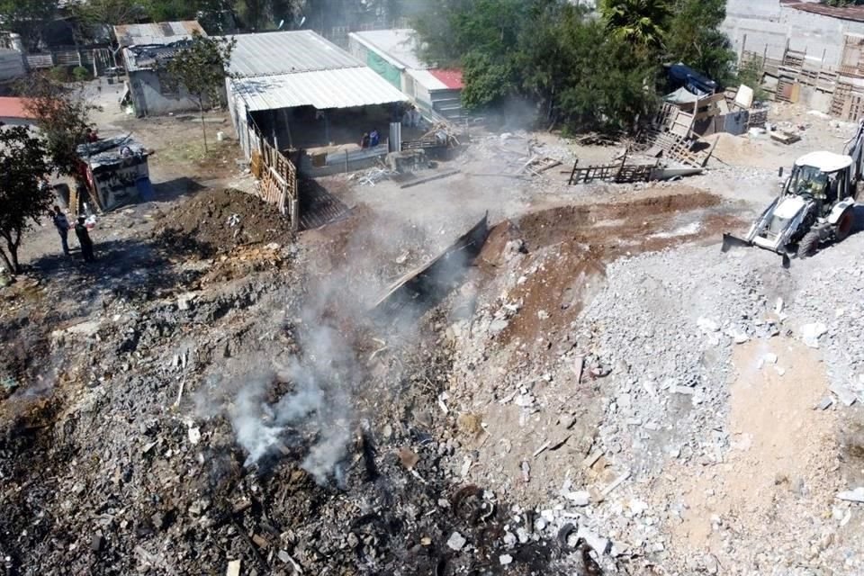 Los predios clausurados, informó el Estado en un comunicado, se localizan a la altura de la Colonia Valles de San Bernabé, en Monterrey.