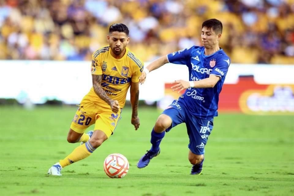 Tigres y Necaxa igualaron sin goles en la Jornada 11 del Apertura 2022, en el Estadio Universitario.