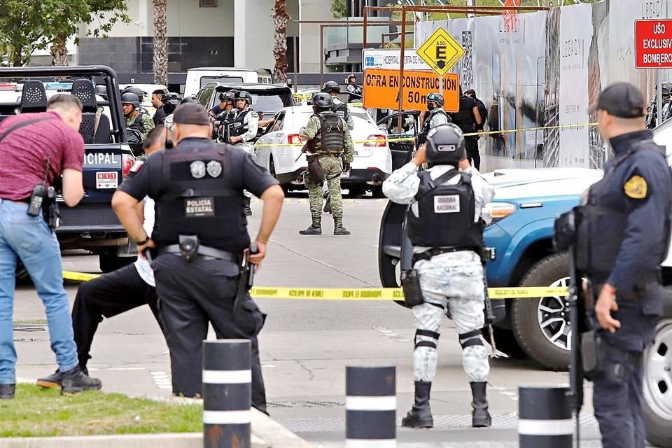 Elementos del Ejército estaban cerca y atendieron la emergencia desatada por una balacera.